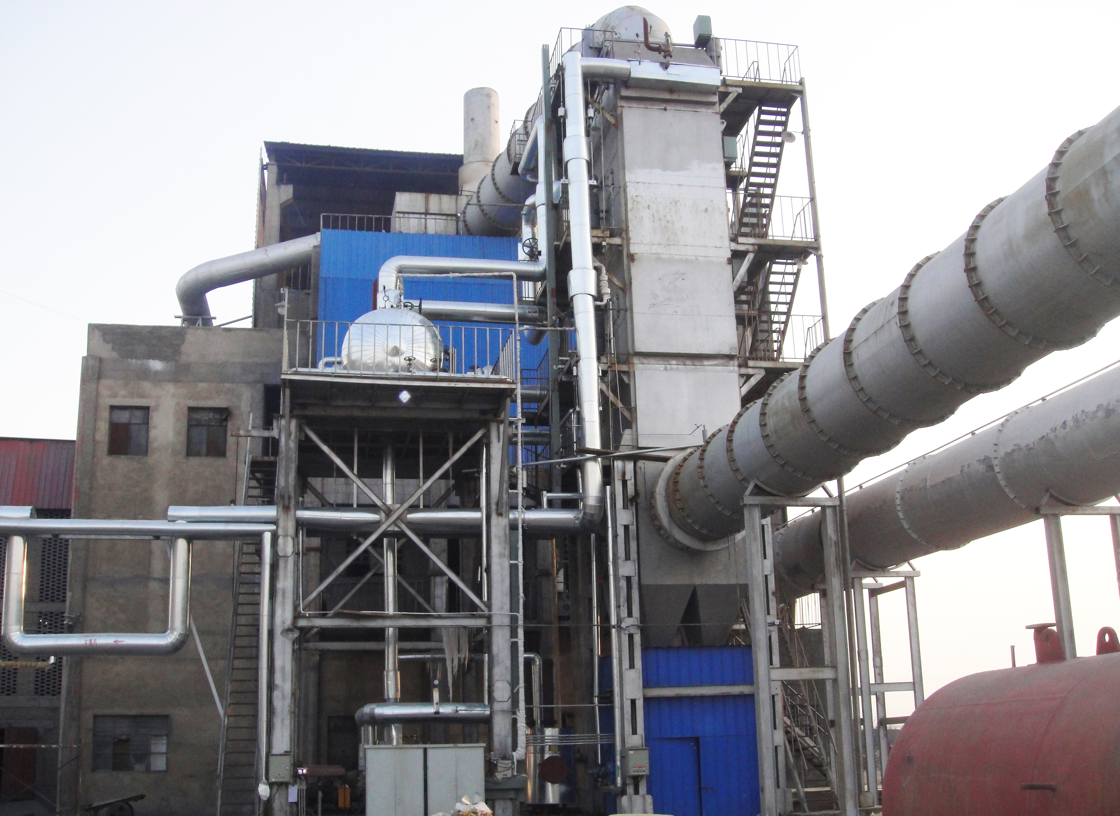 礦熱爐余熱鍋爐現場