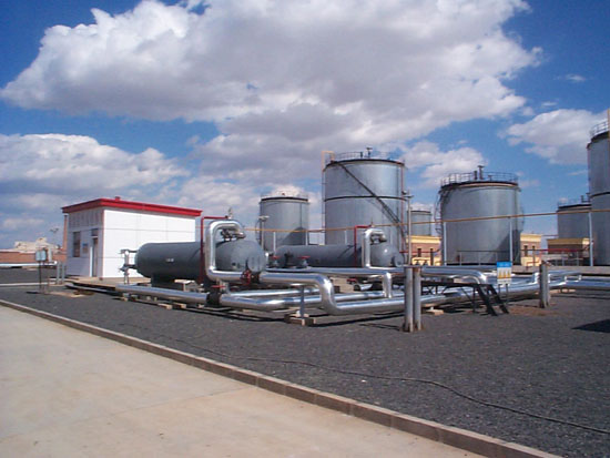 針形管換熱器應用現場 針形管換熱器應用現場