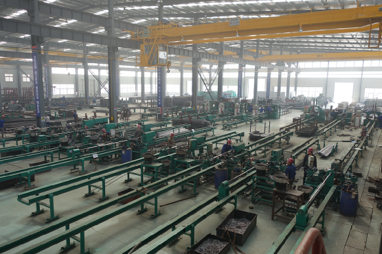 凱能鍋爐車間生產線