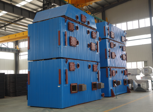 車間生產的礦熱爐余熱鍋爐 車間生產的礦熱爐余熱鍋爐