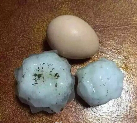 冰雹有雞蛋大小 冰雹有雞蛋大小