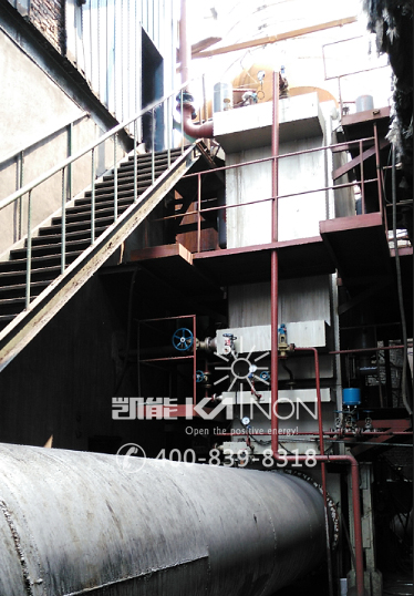 玻璃窯余熱鍋爐現場 玻璃窯余熱鍋爐現場