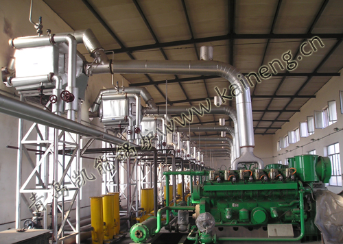 凱能發電機組余熱鍋爐