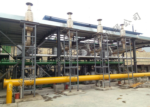 凱能發電機組余熱鍋爐現場 凱能發電機組余熱鍋爐現場