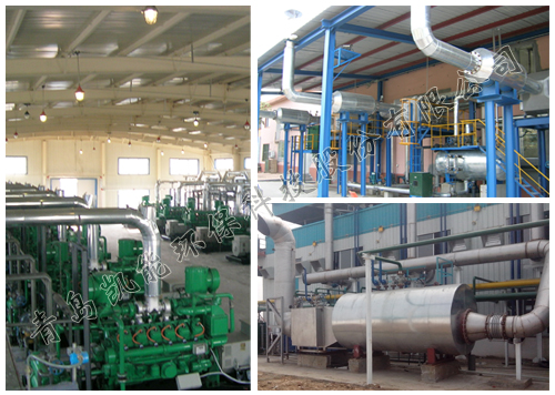 發電機組余熱鍋爐現場 發電機組余熱鍋爐現場