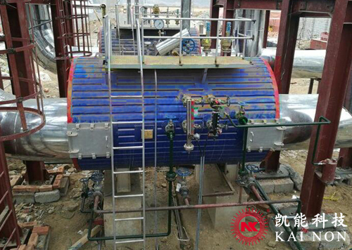 重油發電機組余熱鍋爐近照