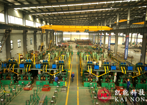 凱能針形管翅片管加工車間 凱能針形管翅片管加工車間