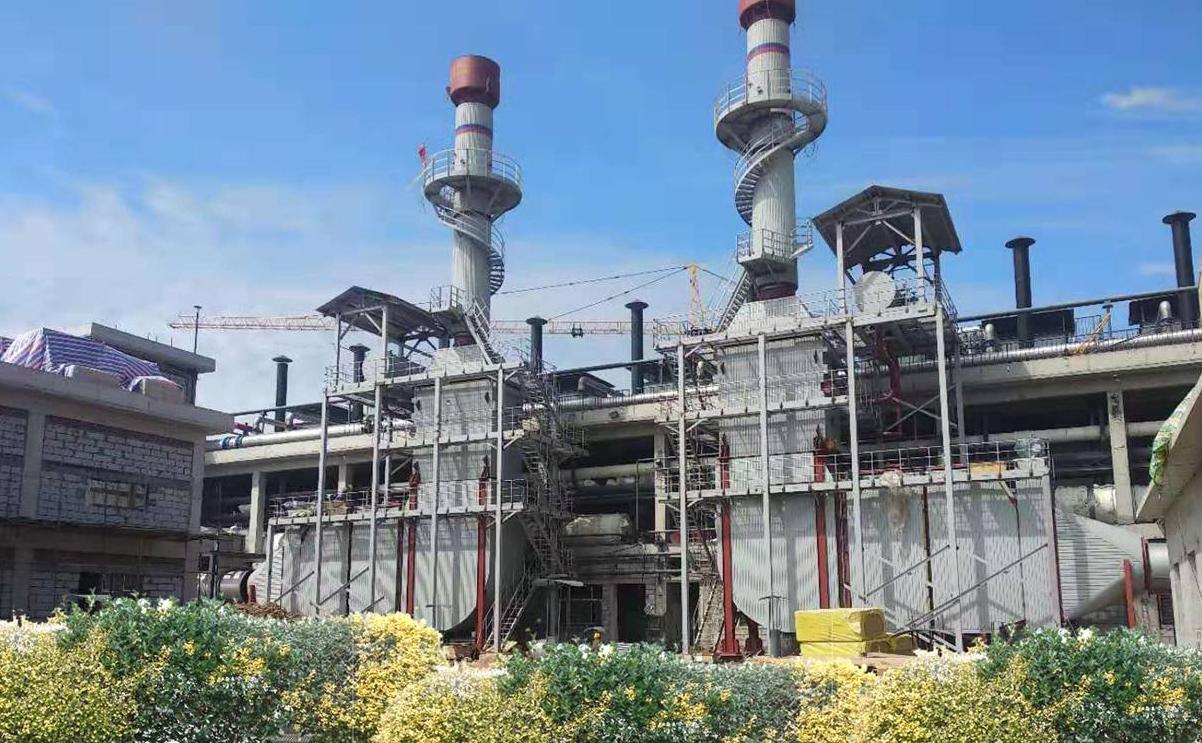 凱能科技豐匯煙氣余熱脫銷一體化設備項目現場