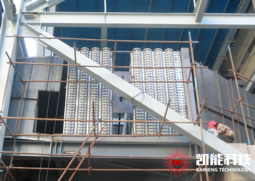 低溫省煤器模塊安裝現場