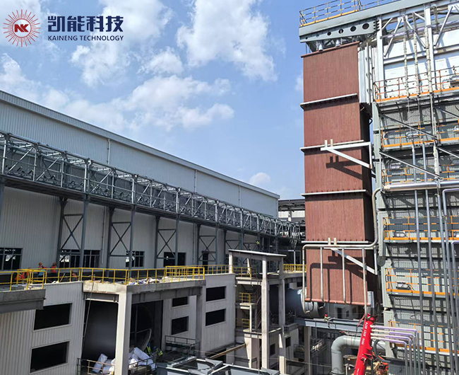 礦熱爐余熱鍋爐項目現場 礦熱爐余熱鍋爐項目現場