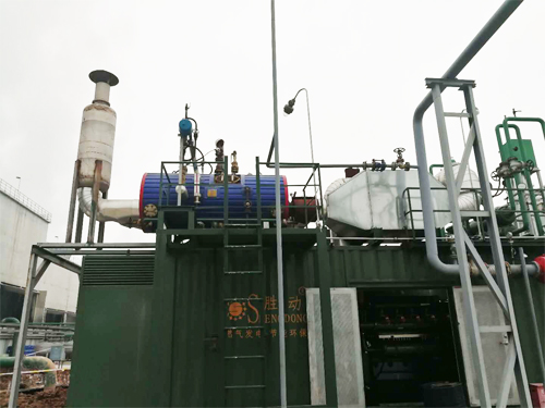 陜西長青能源600KW燃氣發電機組余熱利用項目